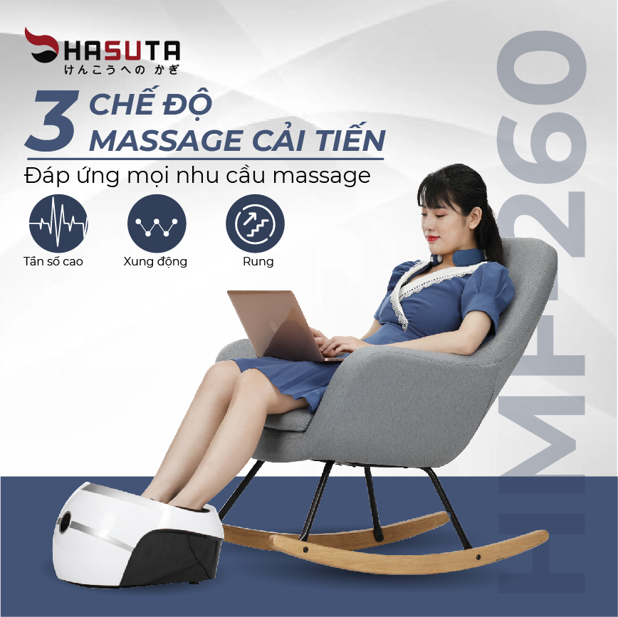Máy Massage chân Hasuta HMF-260 - Hàng chính hãng