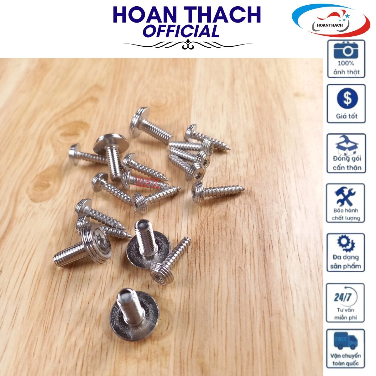 Bộ ốc áo mẫu thái Inox 304 cho xe máy Air Blade 2016 ( 18 con ), HOANTHACH SP017375