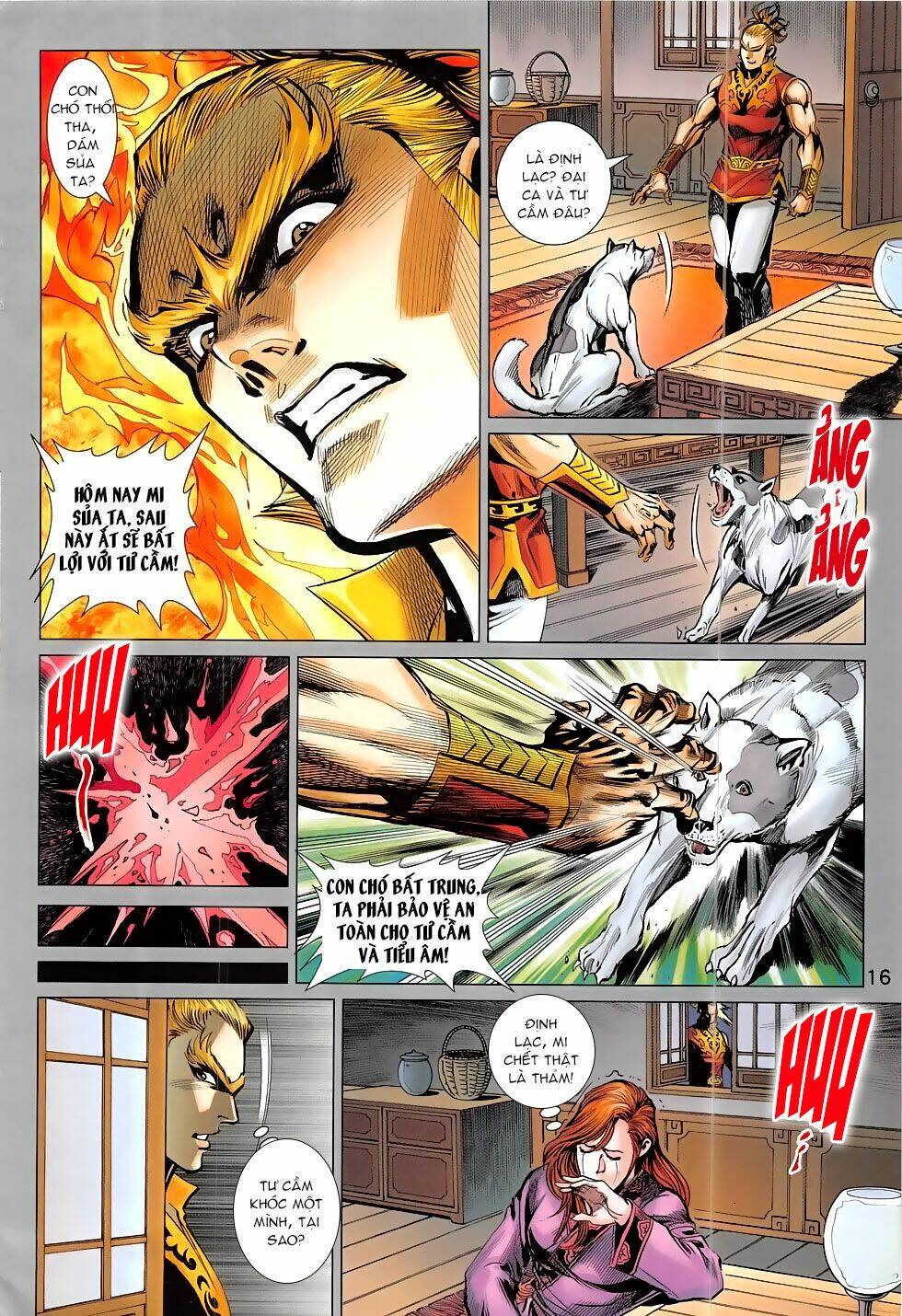 thần chưởng chapter 17 16