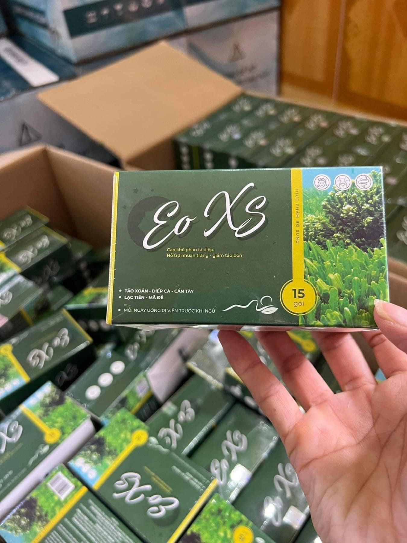Thực phẩm bổ sung Eo XS - Liệu trình 15 ngày - Đánh bay mỡ thừa vùng eo