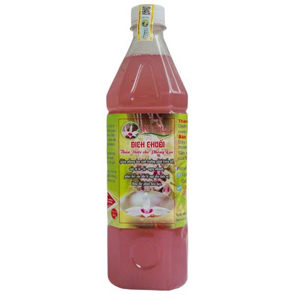 CHẾ PHẨM DỊCH CHUỐI NGUYỄN QUỐC TƯ , CHUYÊN DÀNH CHO LAN, HOA HỒNG , GIÚP CÂY PHÁT TRIỂN NHANH