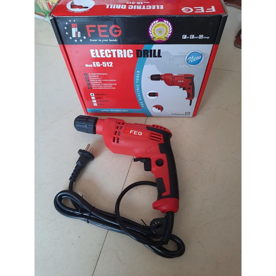 MÁY KHOAN 400W FEG EG-512 - HÀNG CHÍNH HÃNG