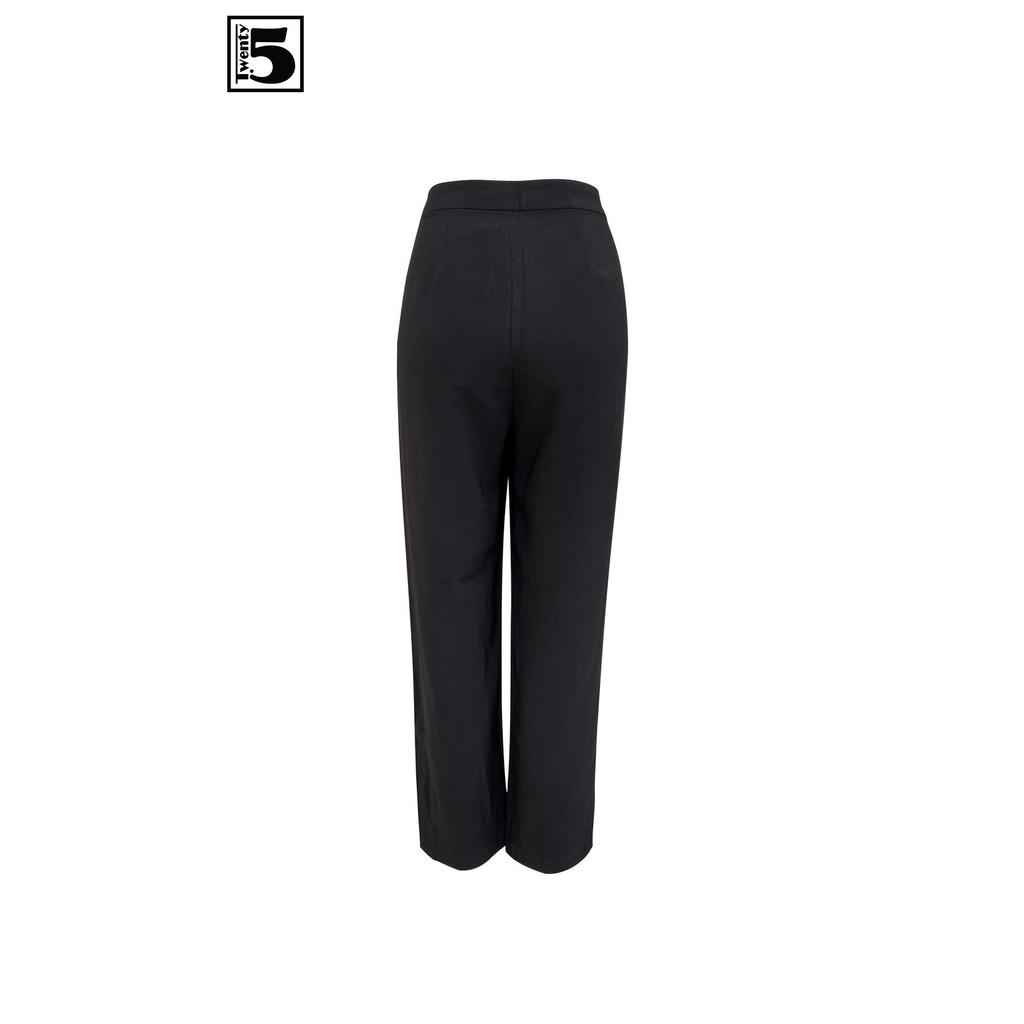 Quần baggy nữ 1 ly mở, túi xéo Twentyfive N629