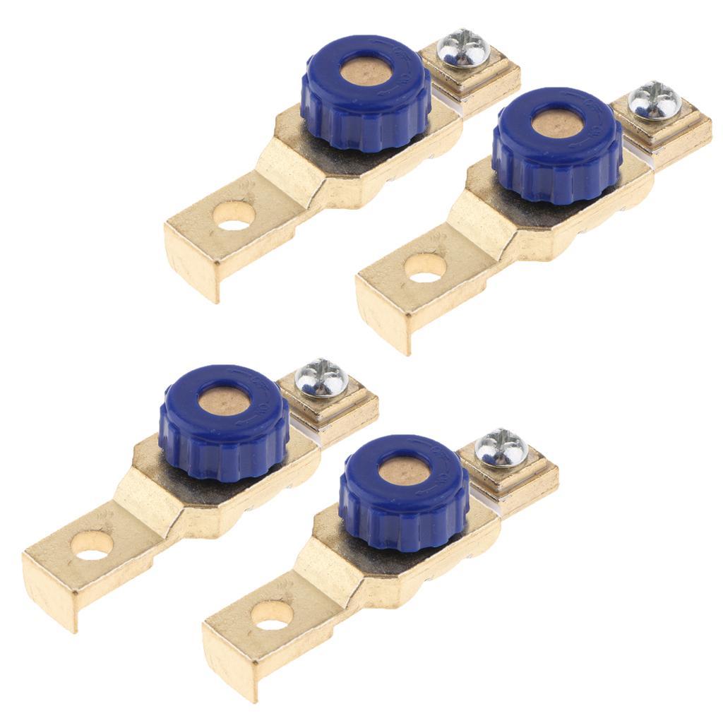 4xMotorcycle Battery Power Cut Off Shut Switch Battery Isolator Swtich