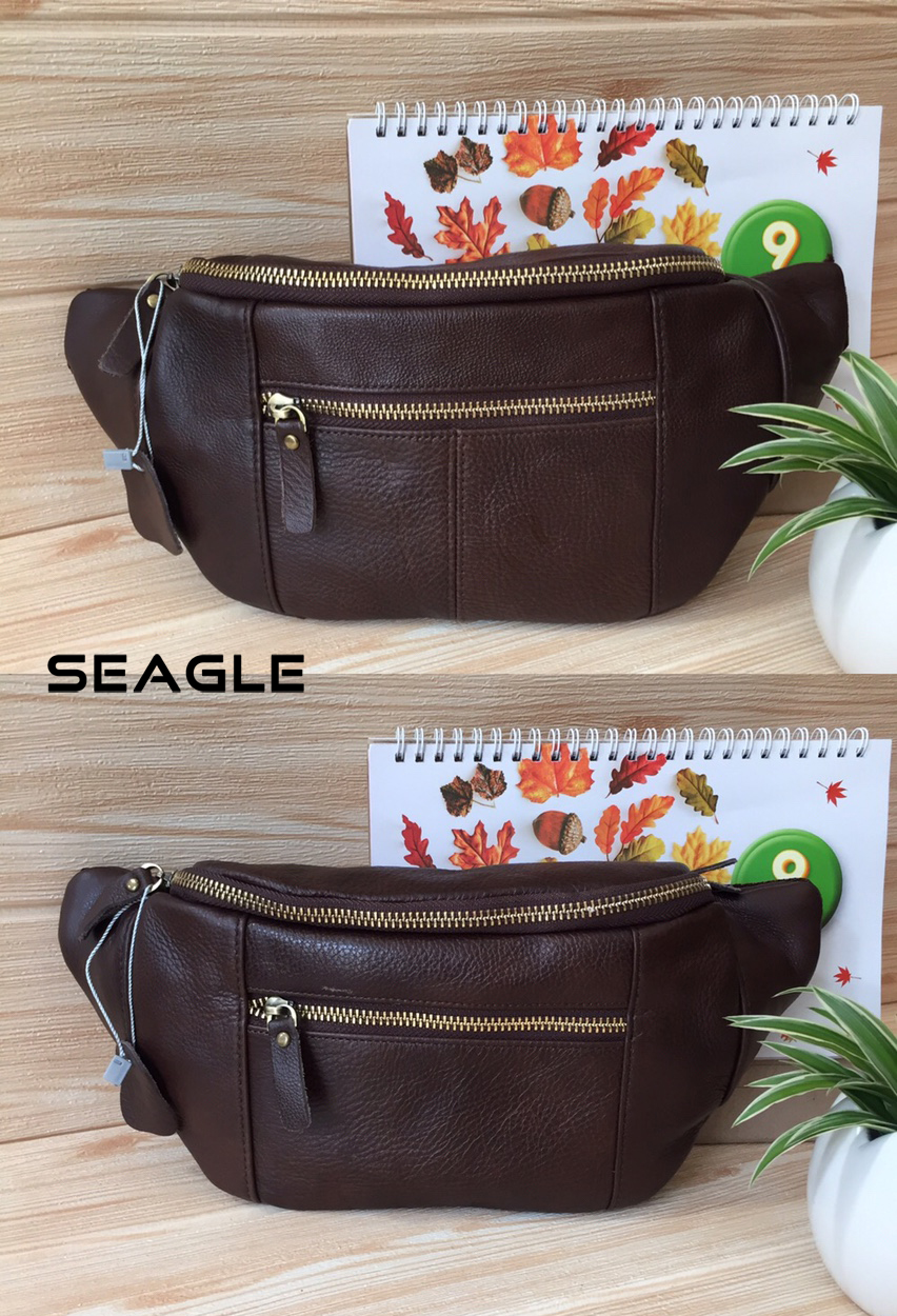 Túi đeo chéo _ túi bao tử da nam _ nữ SEAGLE SGB02 