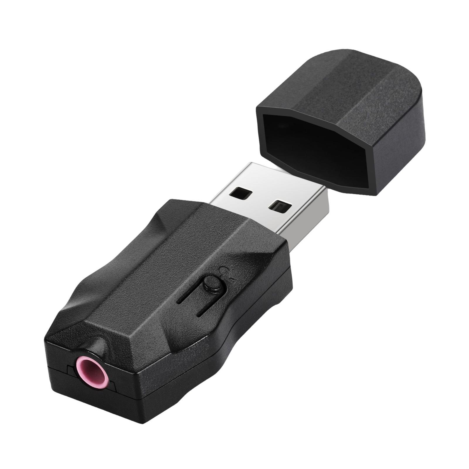 USB Bluetooth 5.0 Audio Receiver 2 in1 Adapter For Car