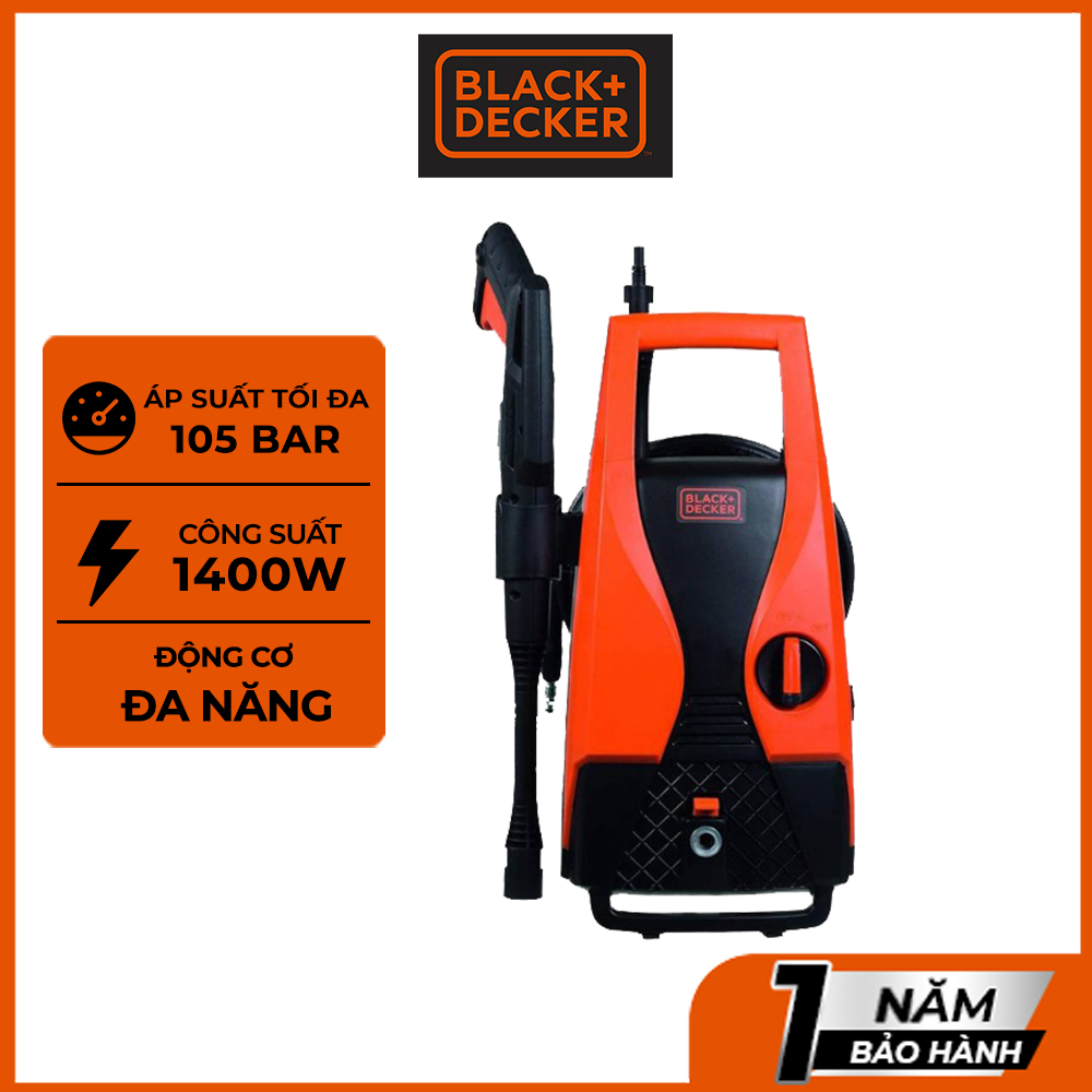 Máy phun xịt áp lực 1400W PW1450TD-B1 Black+Decker