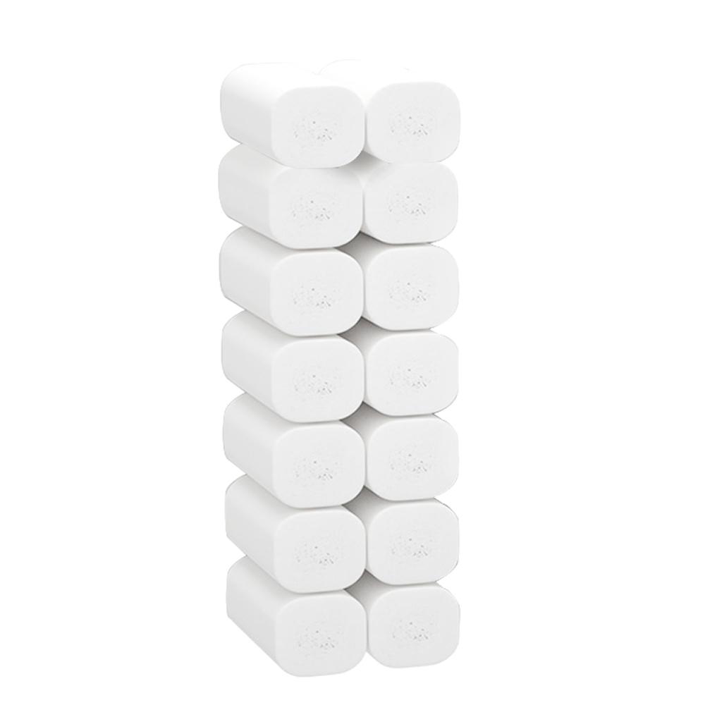 14 cuộn giấy vệ sinh mềm mại cho nhà tắm , nhà bếp