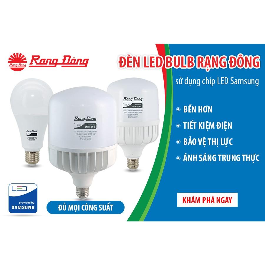 Bóng đèn LED BULB trụ 40W TR120N1/40W.H Rạng Đông