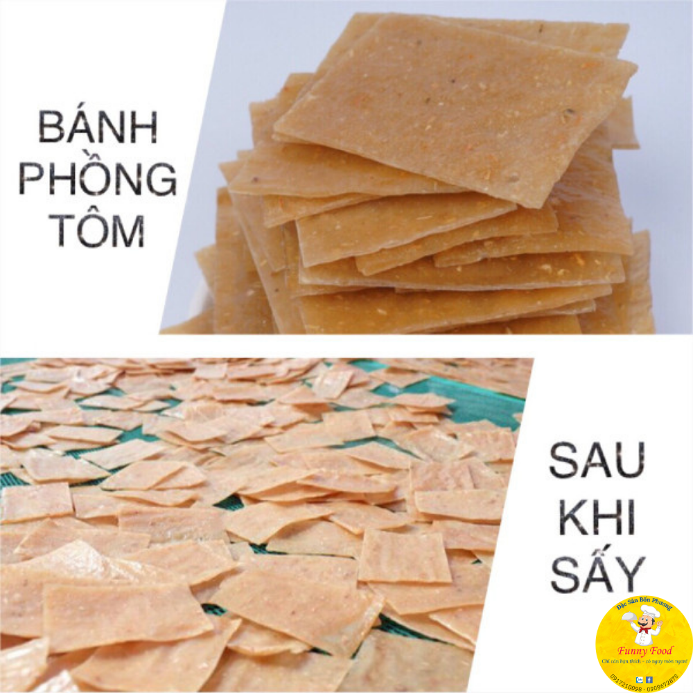 Bánh Phồng Tôm 500g – Đặc Sản Cà Mau - Funnyfood