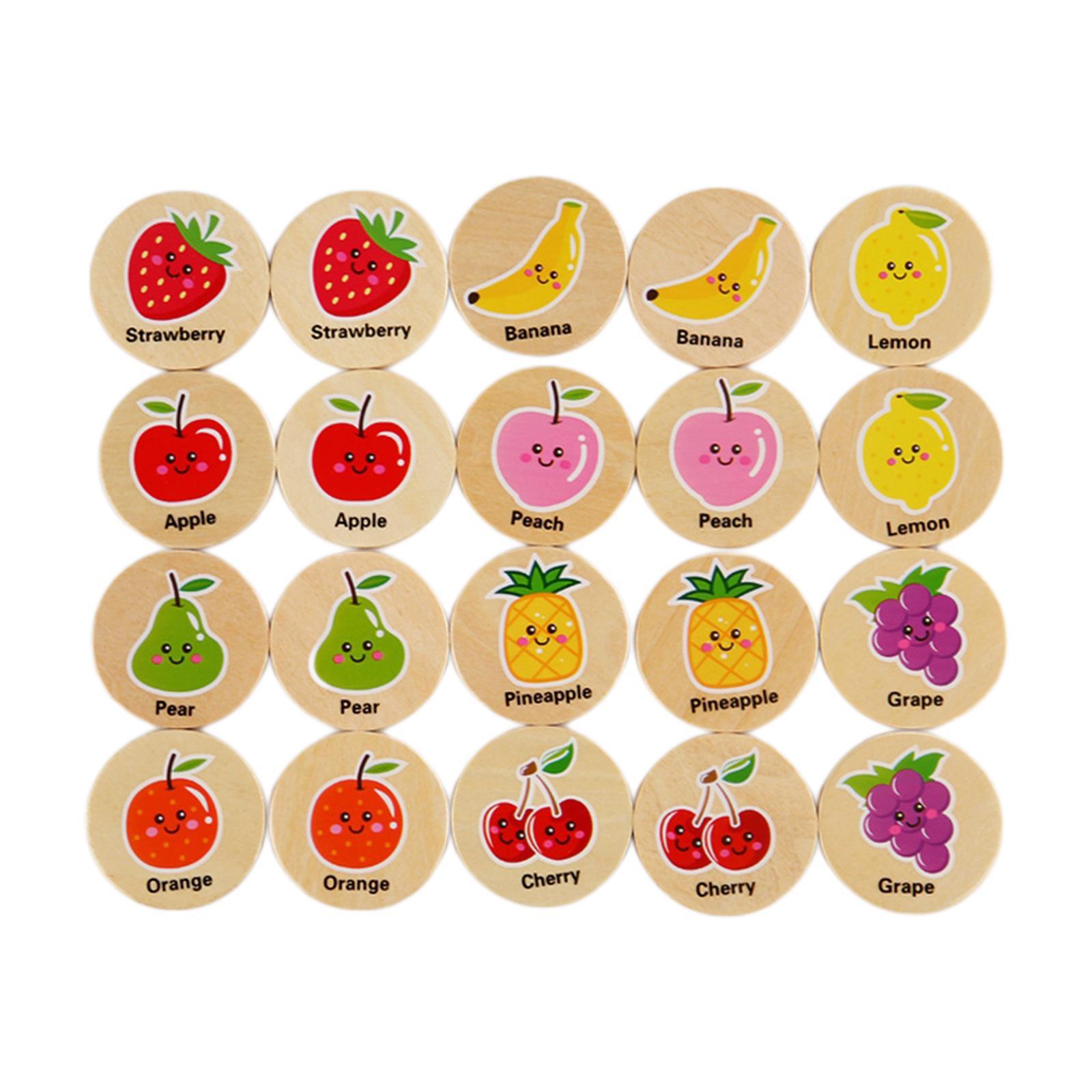 Memory Matching Game Cognitive Ability Toy for Ages 3 and up Development Toy