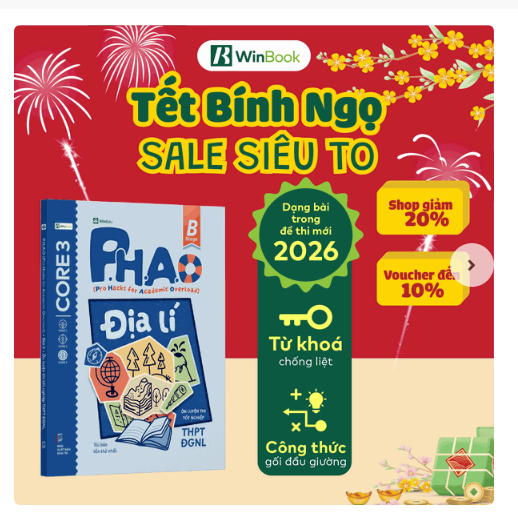 Combo 3 cuốn sách P.H.A.O Ôn luyện thi tốt nghiệp THPT ĐGNL môn Văn, Sử, Địa - Ôn lí thuyết khối C00 cấp tốc
