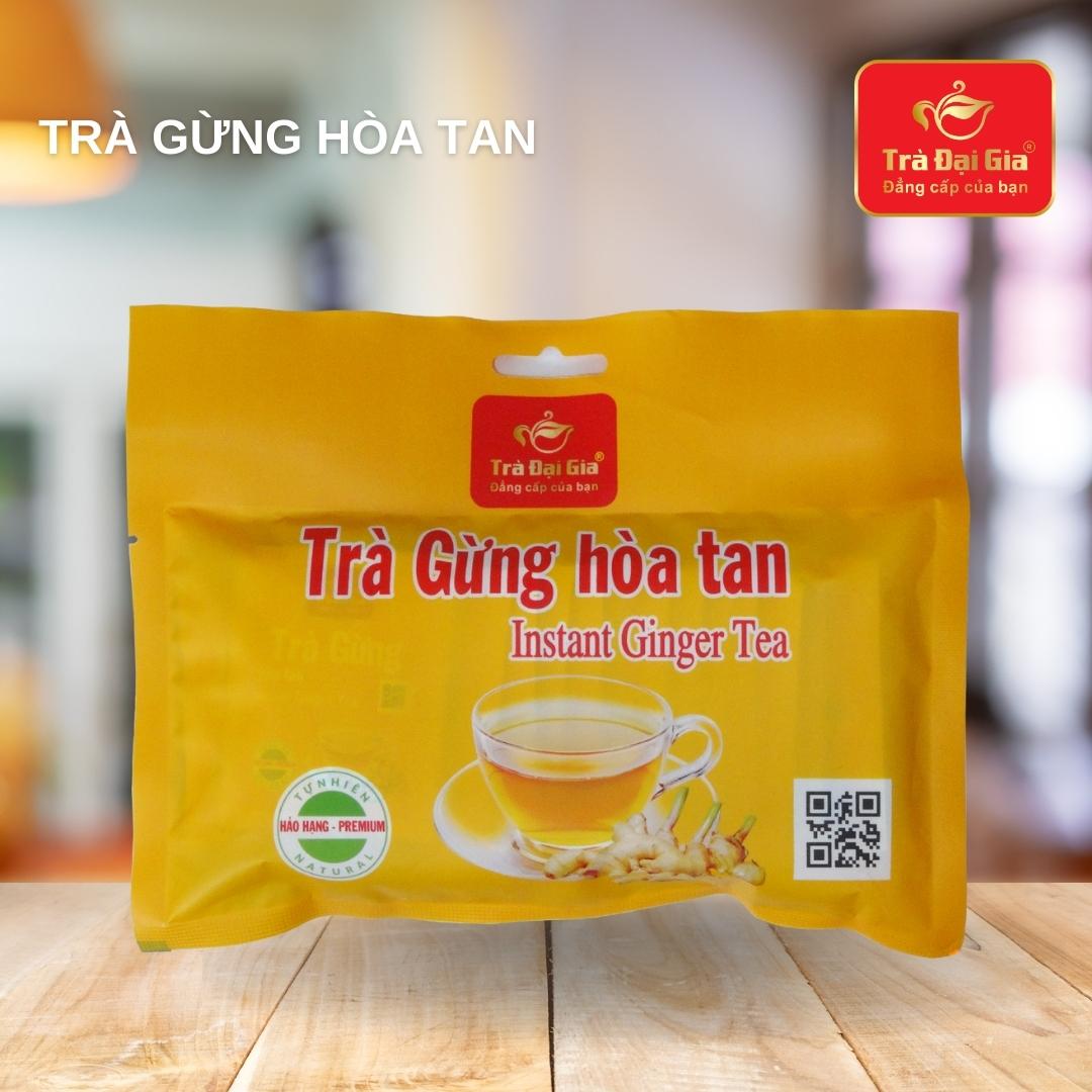 Trà Gừng Hoà Tan bịch 20 gói x 5g - Trà Đại Gia