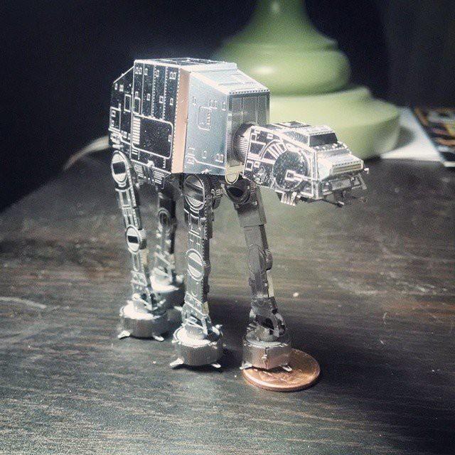Mô Hình Lắp Ráp 3d Robot Chuyên Chở AT-AT
