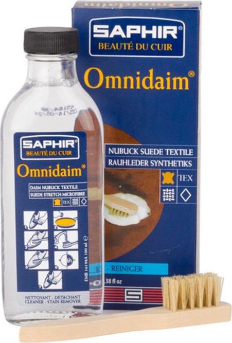 Nước làm sạch giày da lộn Suede/nubuck Saphir OMNIDAIM 100ml