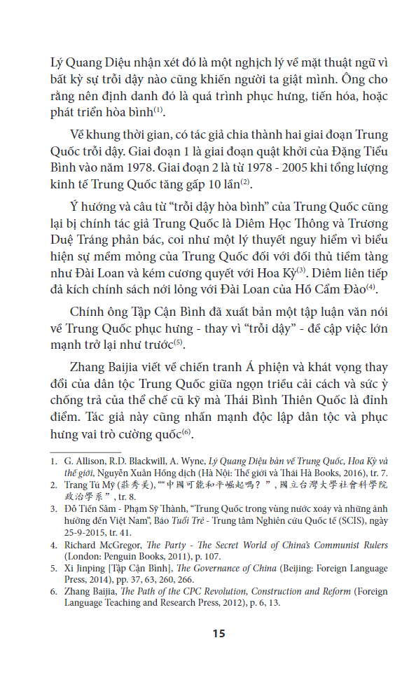 Bàn Về Trung Quốc Trỗi Dậy (Tái Bản 2019)
