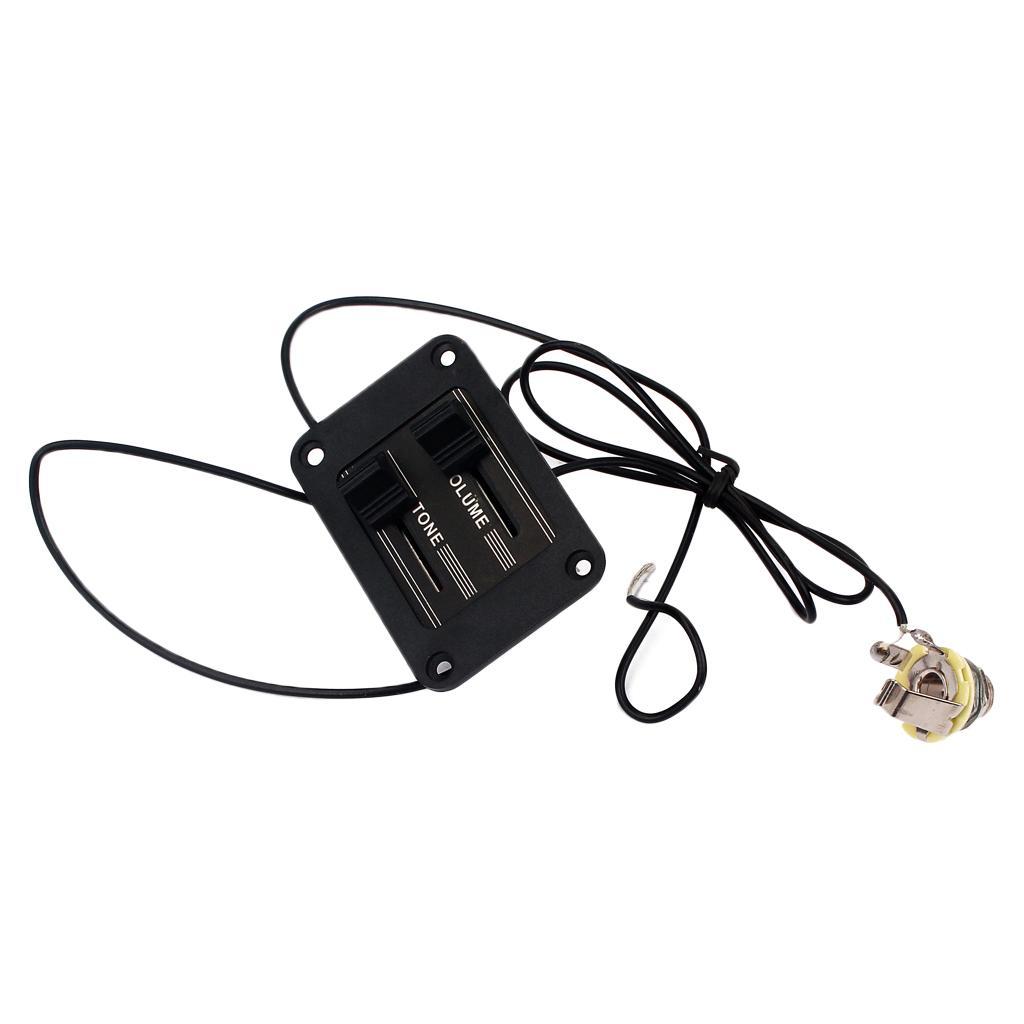 1pc EQ Style Pickup Wiring Harness TV Jack for Cigar Box Guitar Parts