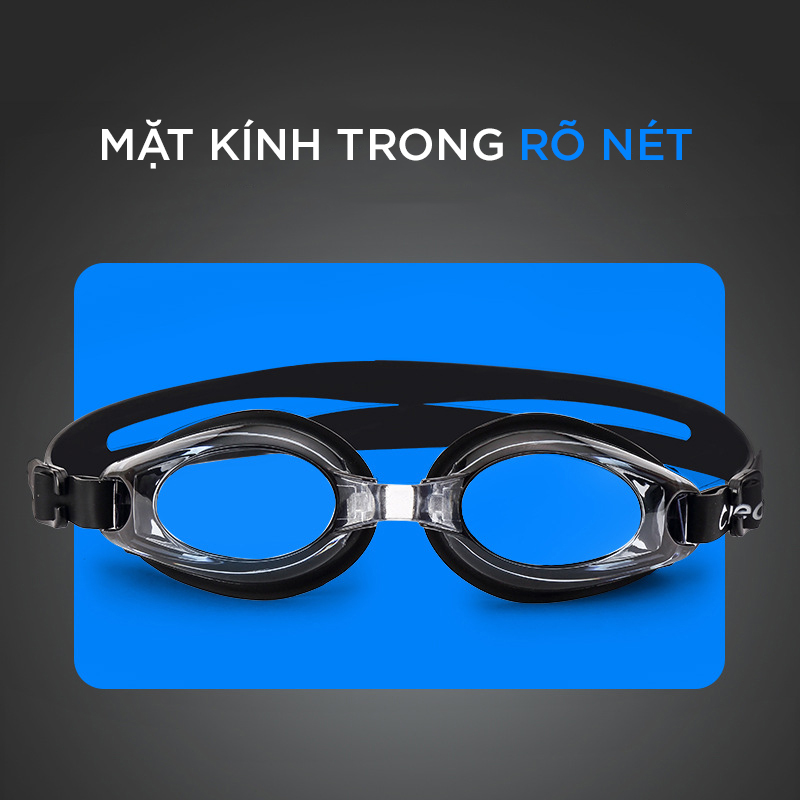 Kính Bơi Cận Từ 2 Đến 8 Độ Kính Bơi Người Cận  Dây Đeo Êm Ái Đệm Mũi Dẻo Dai Chống UV Cleacco SG8100 Boro Sport
