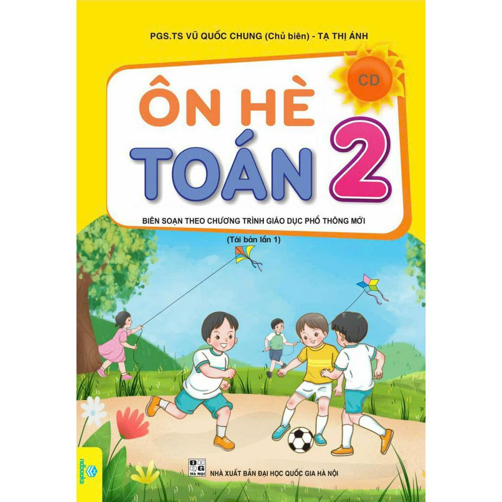 Sách - Cuốn Ôn Hè Toán Cánh Diều - (ND)