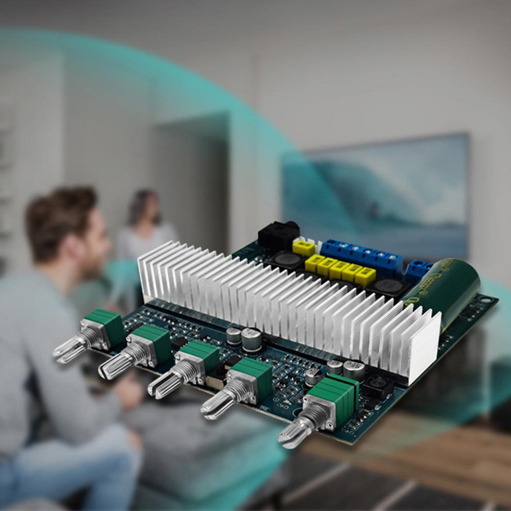 TPA3116 BT5.0 Audio Power Amplifier Board Powerful Sound Amplifier Speaker Amp Board 50W+50W Amplificador Board