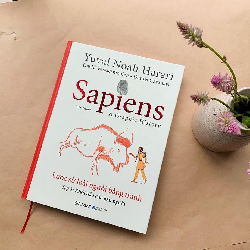 Trạm Đọc Official Sách - Sapiens Lược Sử Loài Người Bằng Tranh Tập 1 - Tái Bản