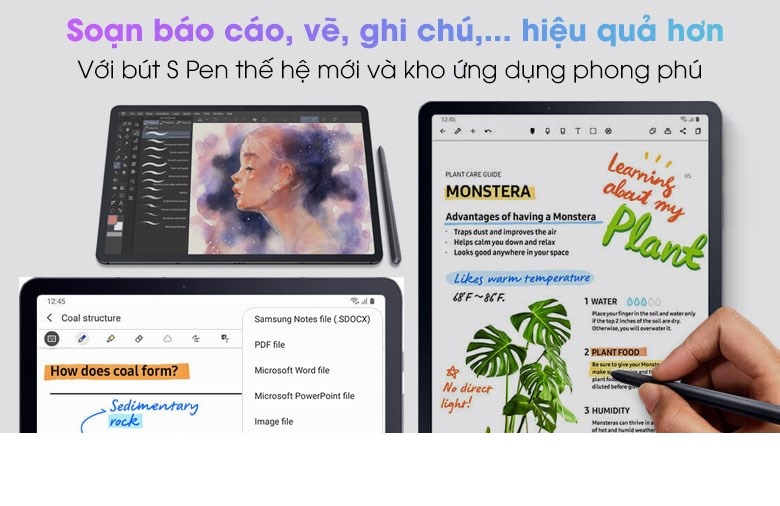 Máy Tính Bảng Samsung Galaxy Tab S7 FE 4GB/64GB - Hàng Chính Hãng