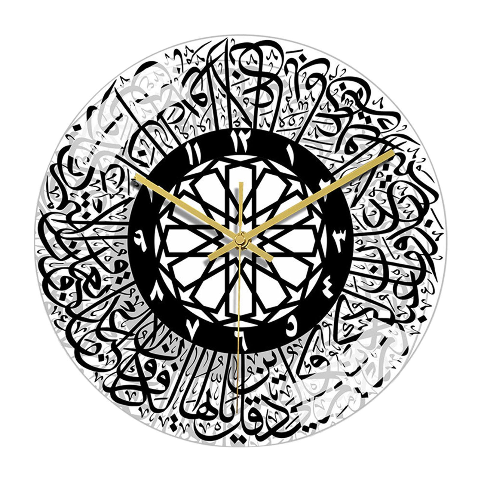 Acrylic Wall Clock Silent Clock for Living Room Home