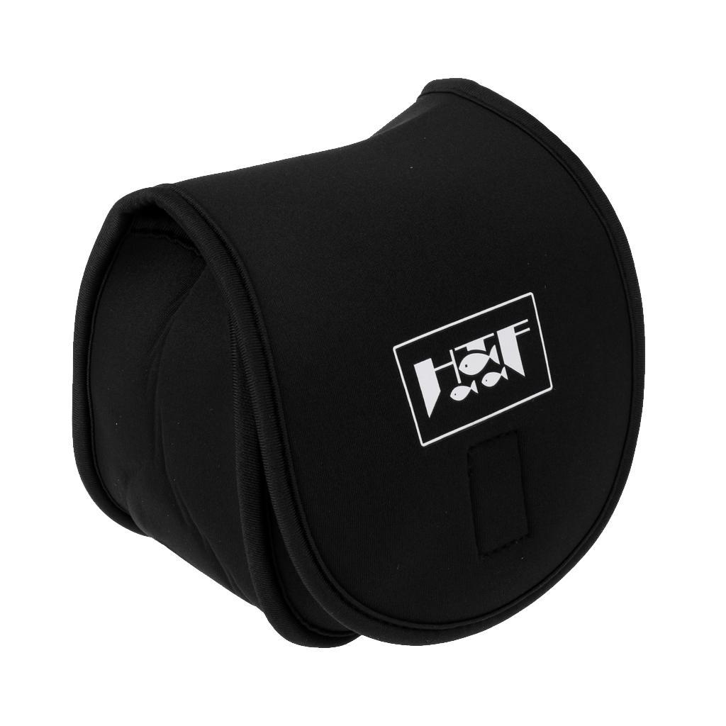4x Neoprene Spinning Reel Pouch Fishing Reel Bag Wheel Protective Case M XL