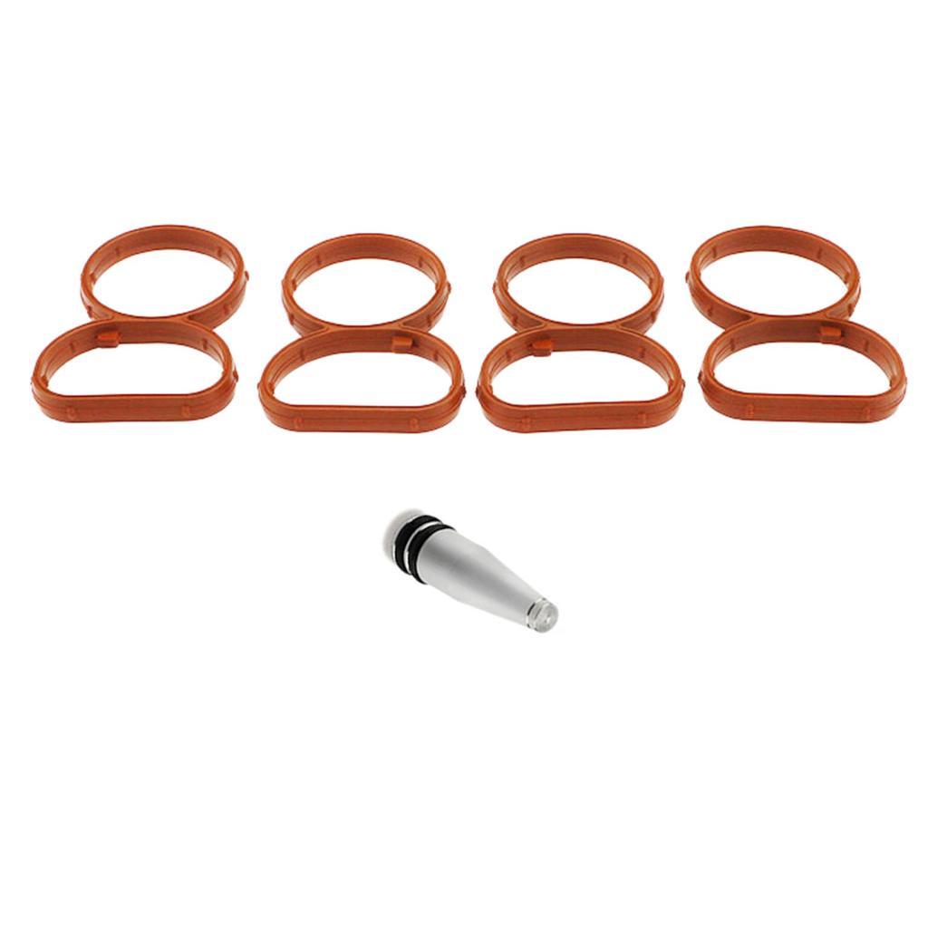 For 2.0 N47 Intake Swirl Flap Blank Plug Bung & Manifold Gaskets
