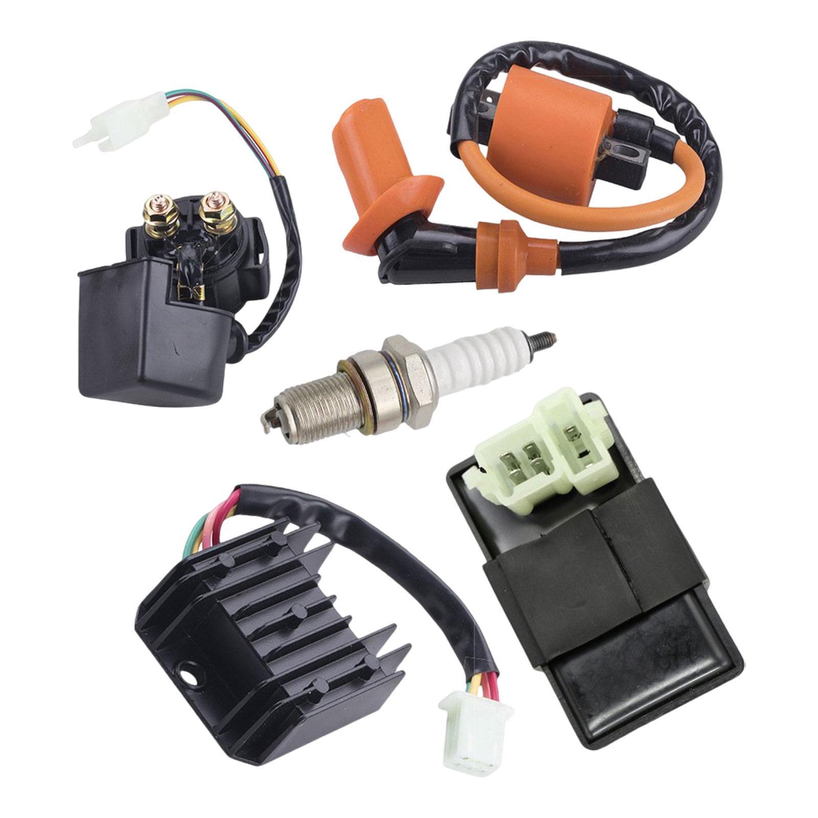 Ignition Coil Voltage Regulator  Cdi Box for 125cc 150cc 200cc ATV Quad  Bikes Go Kart High Performance Replace Parts