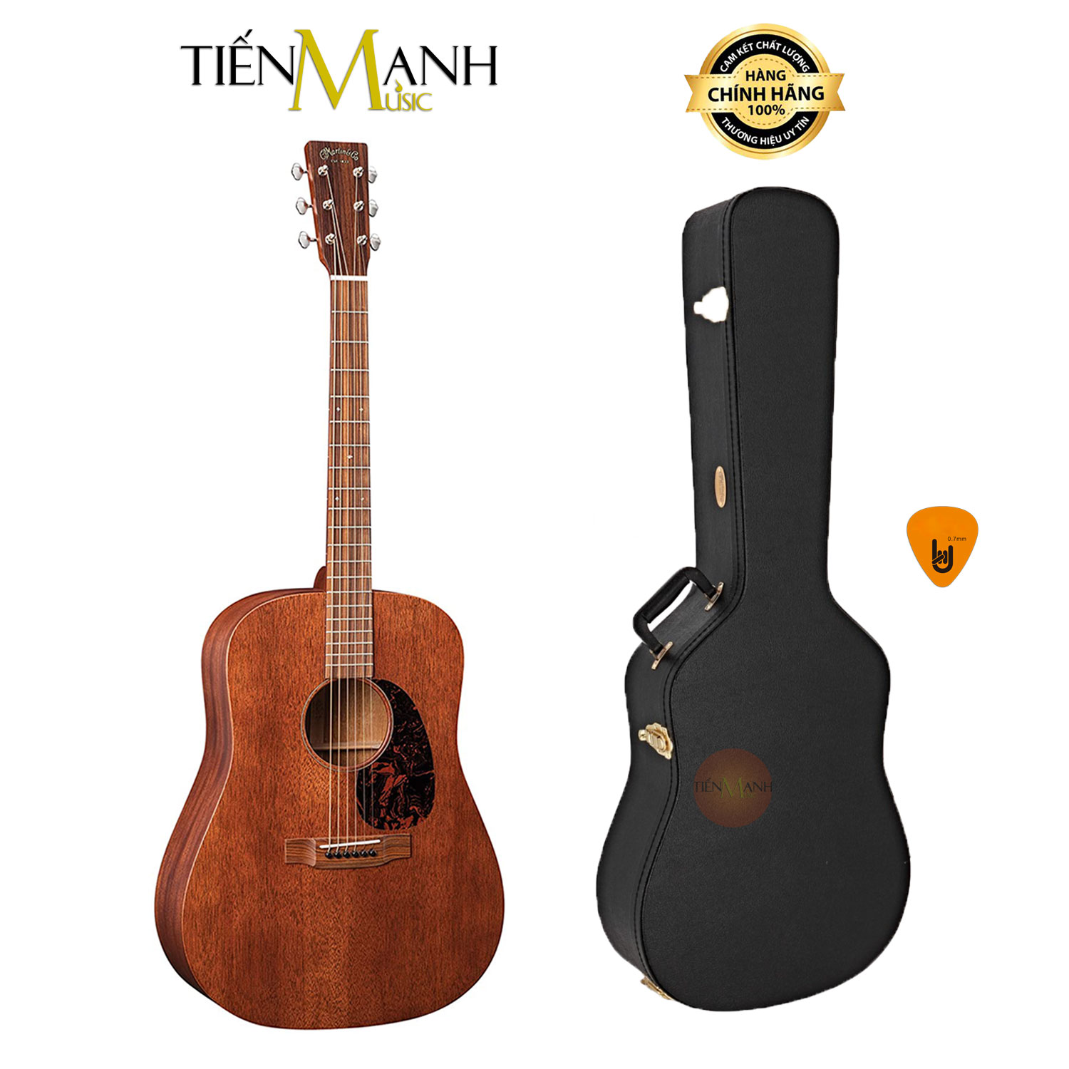 Đàn Guitar Acoustic Martin D15M Gỗ Mahogany 15 Series D-15M Hàng Chính Hãng- Kèm Bao Đựng, Móng Gẩy DreamMaker