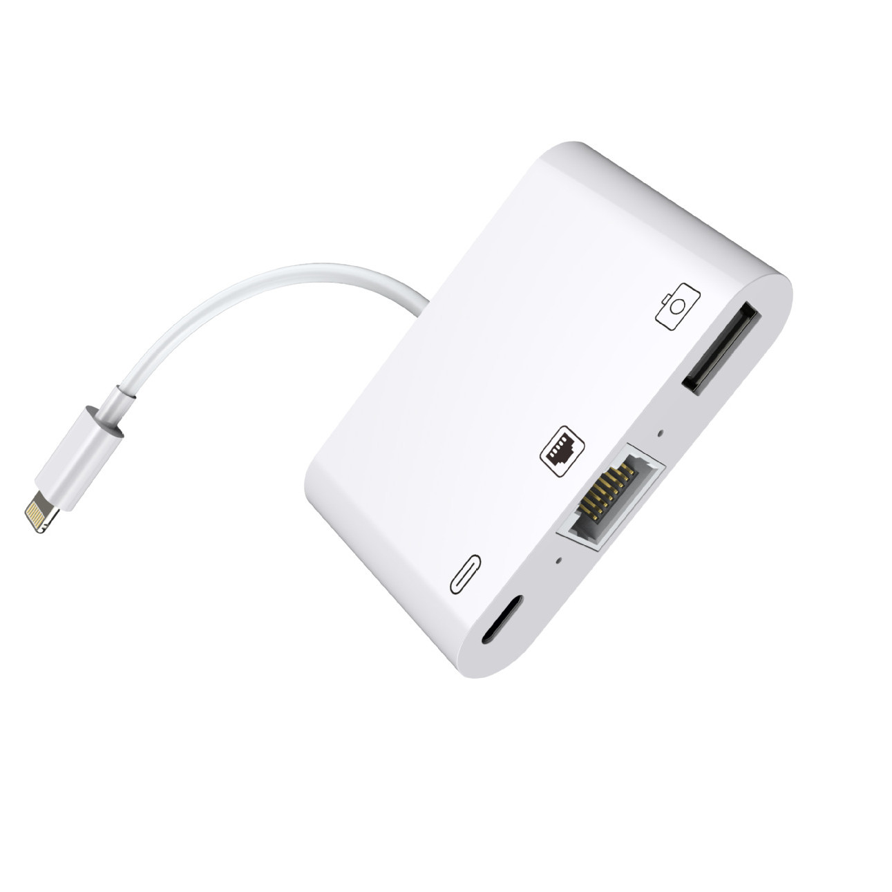 Cáp Chuyển Đổi Lightning To Lightning, RJ45 &amp; USB 3.0