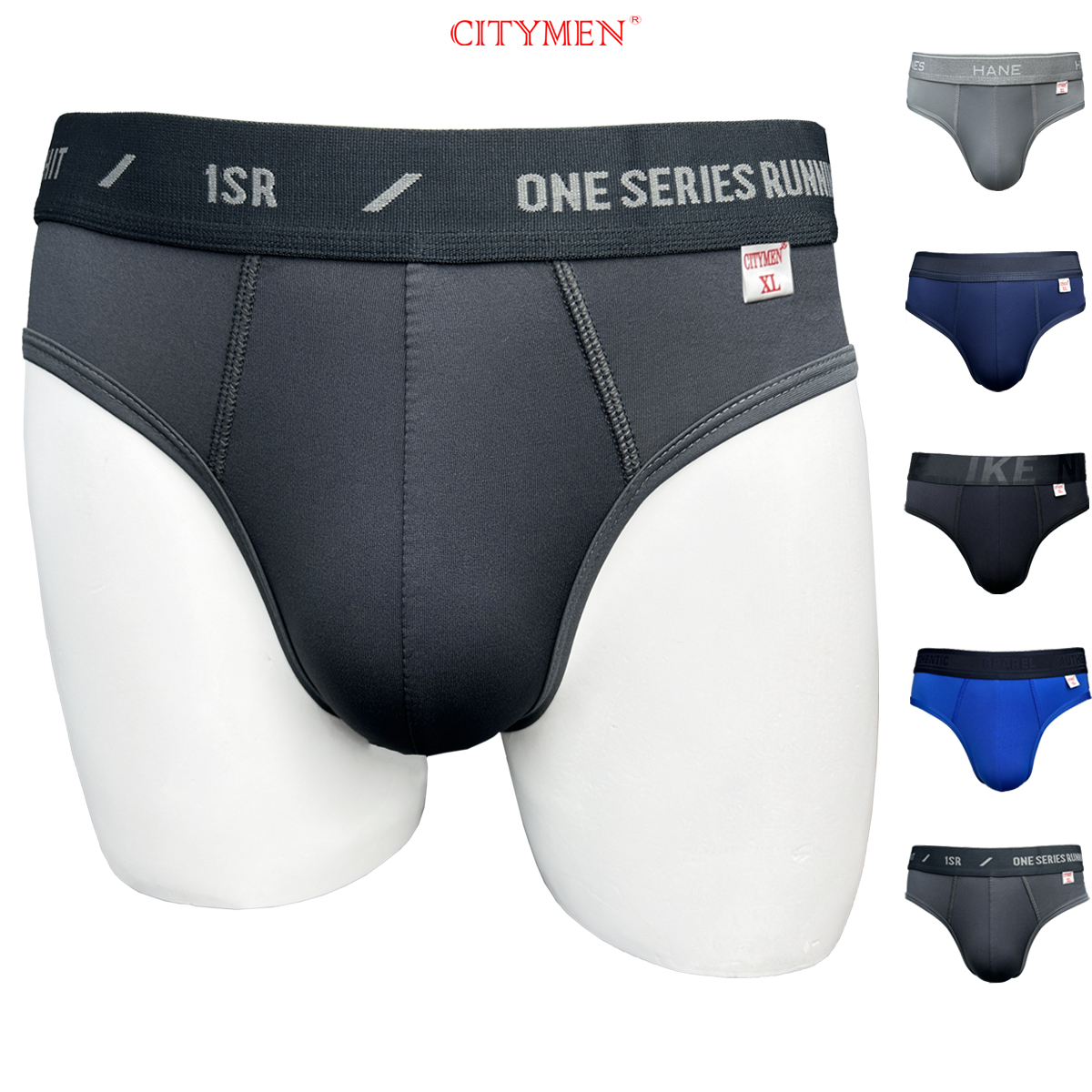 Quần Lót Nam nhiều lưng vải thun lạnh co giãn 4 chiều hiệu CITYMEN màu ngẫu nhiên, đồ lót - LMTK-MULTIAL