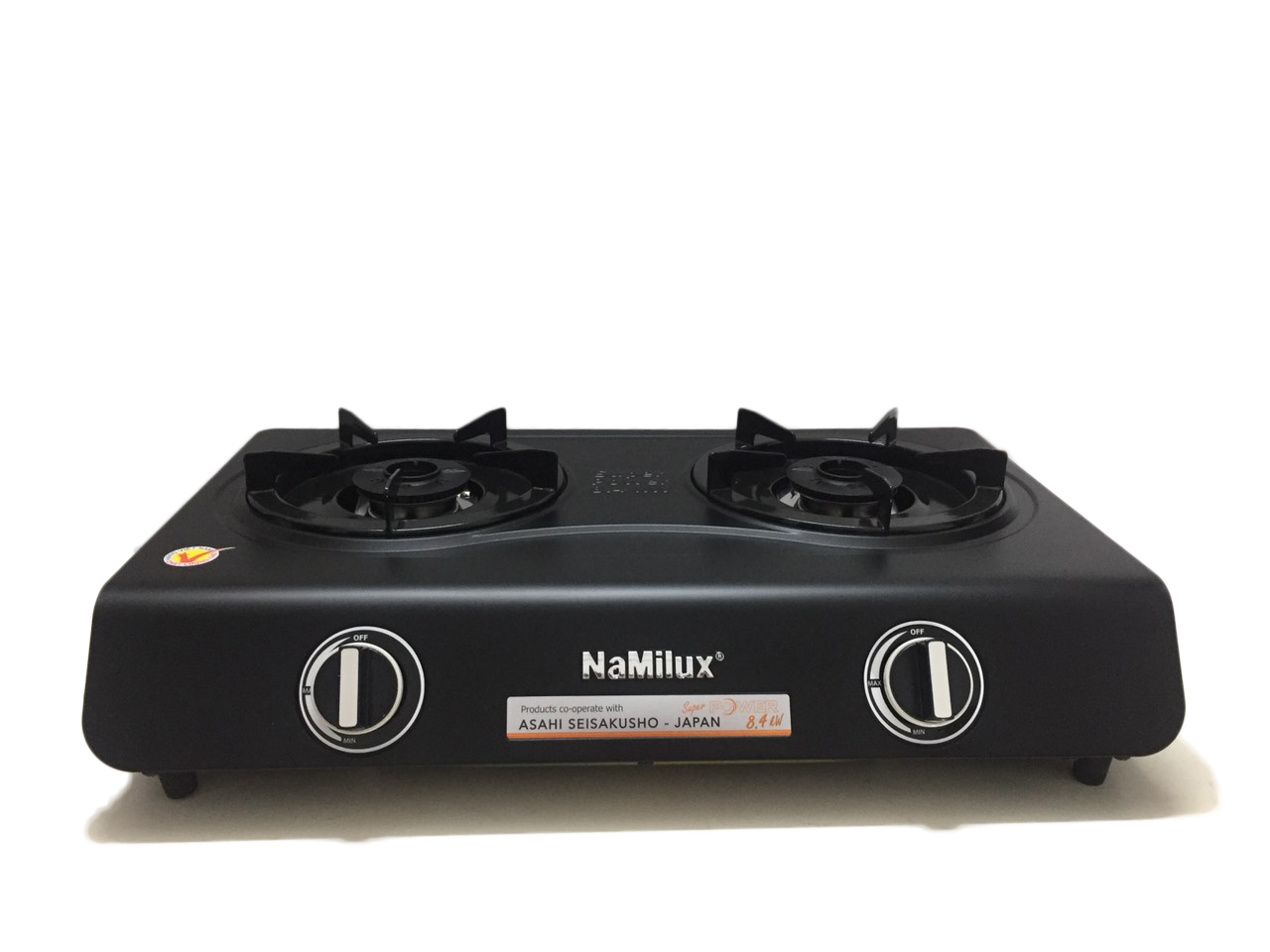 Hình ảnh Bếp gas đôi công suất cao 8.4kw NaMilux DS2163APF - Hàng chính hãng