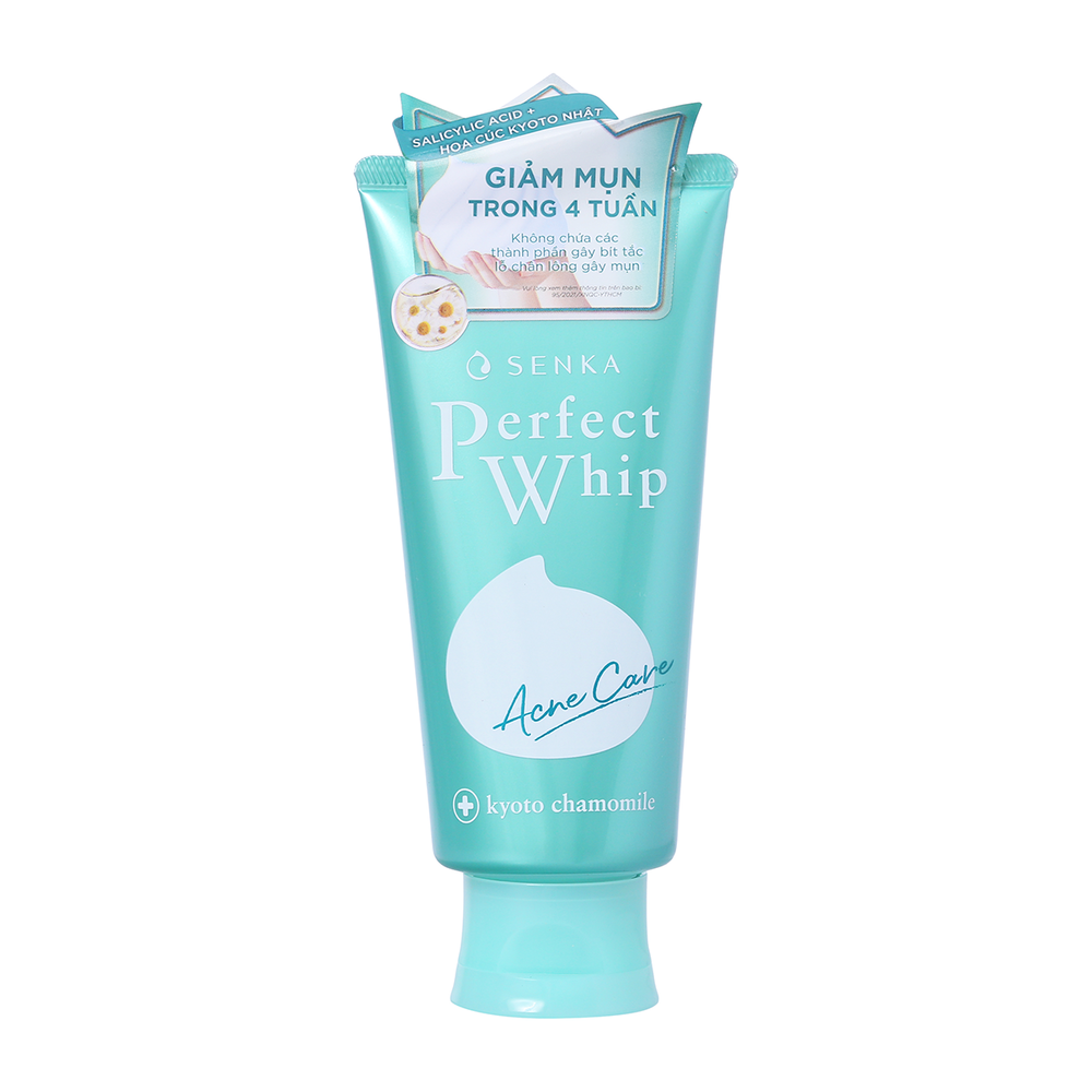 Sữa Rửa Mặt Senka Perfect Whip Acnes Care 100G