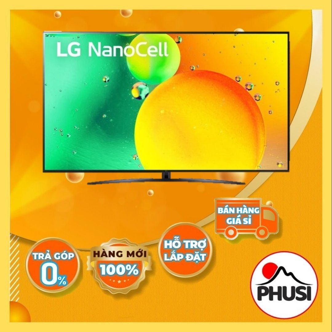 Smart Tivi NanoCell LG 4K 55 Inch 55NANO76SQA [Hàng Chính Hãng]