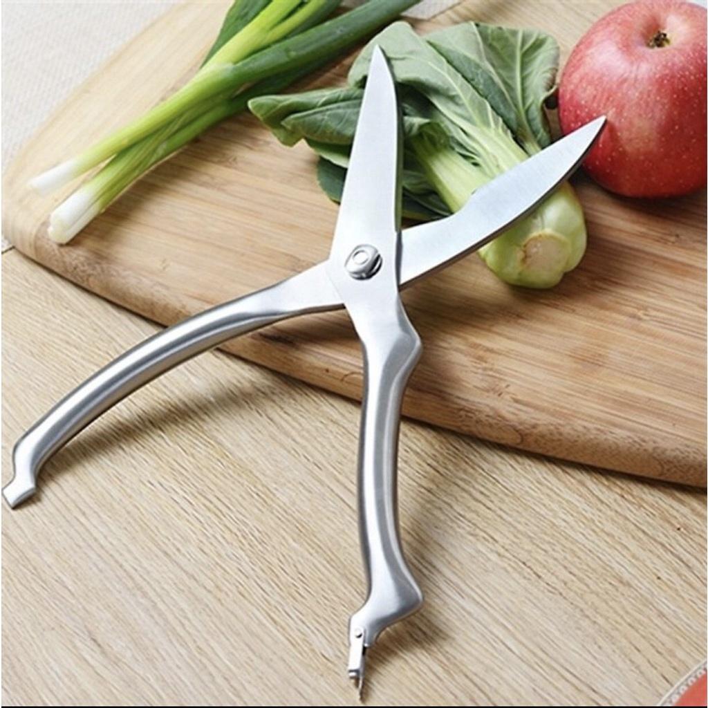 Kéo Cắt Gà Vịt 100%Inox Cao Cấp Siêu Sắc Bén