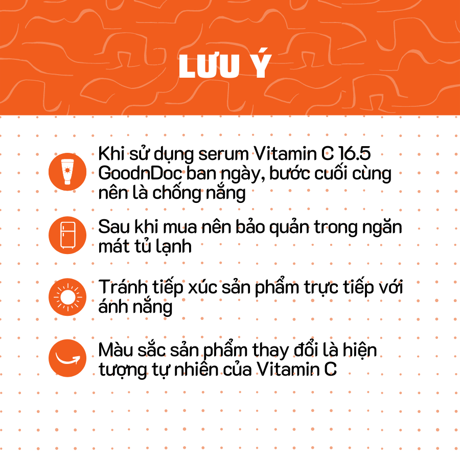 Serum GoodnDoc Vitamin C 16.5 Daily Whitening 30ml