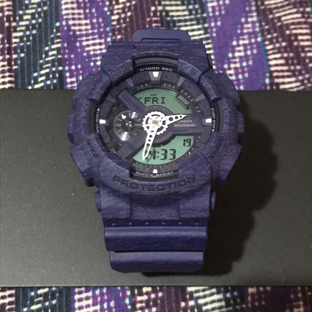 Đồng Hồ Nam Dây Cao Su Casio GA-110HT-2ADR