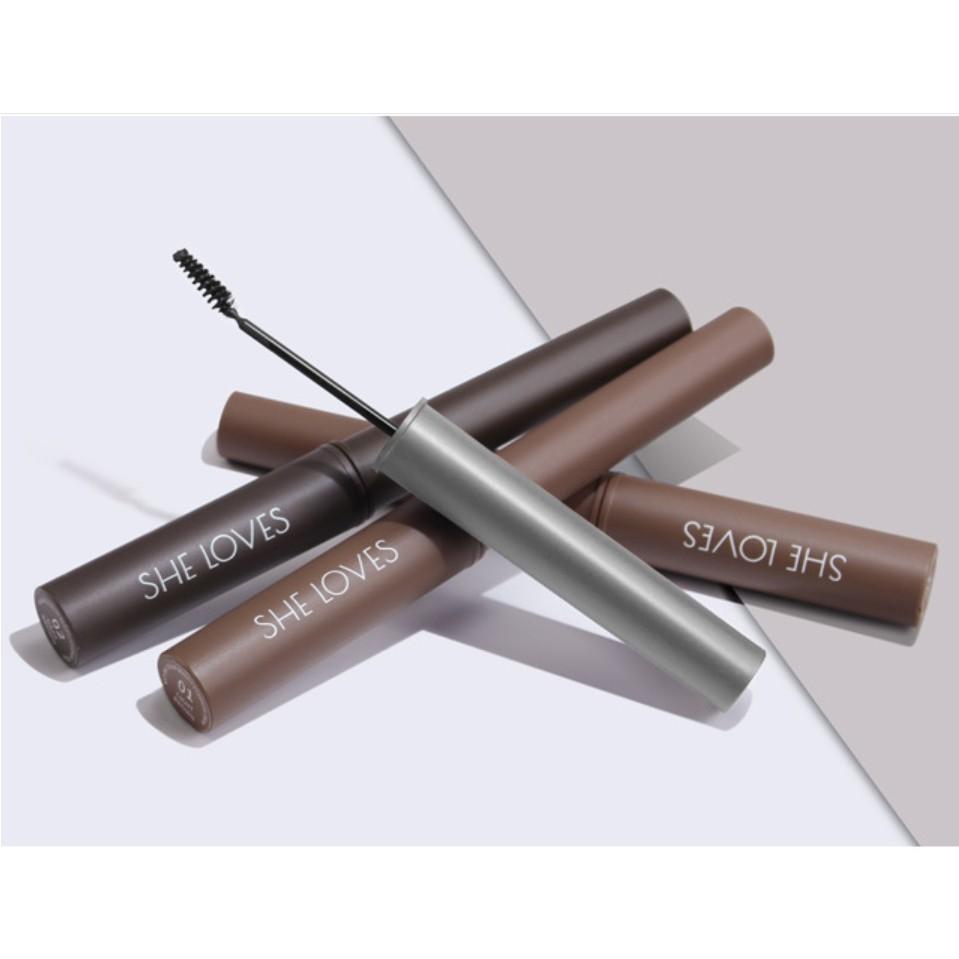 Mascara chuốt lông mày dạng gel Sheloves Eyebrow Cream 6ml