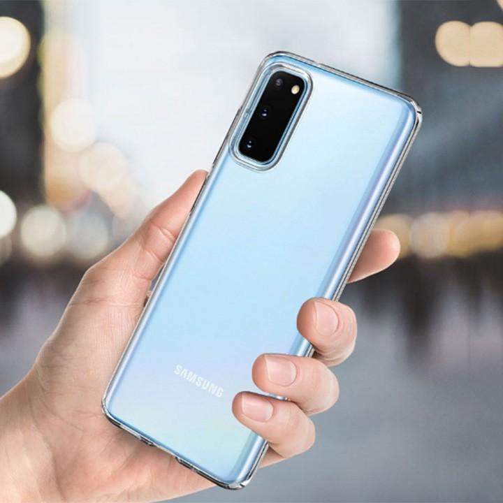 Ốp lưng dẻo silicon trong suốt dành cho samsung s20 plus