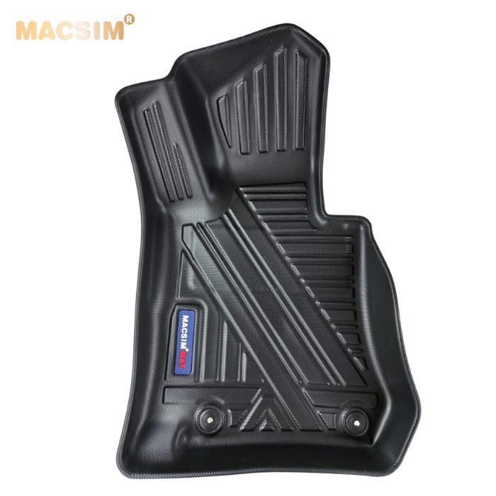 Thảm lót sàn xe ô tô Mercedes Ben GLC qd Nhãn hiệu Macsim chất liệu nhựa TPV cao cấp