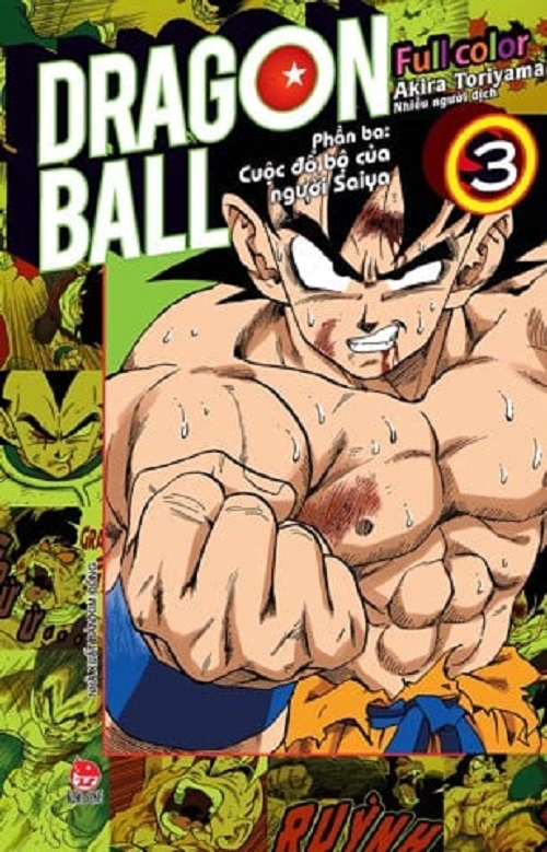 Sách - Dragon ball full color - Phần ba: Cuộc đổ bộ của người Saiya