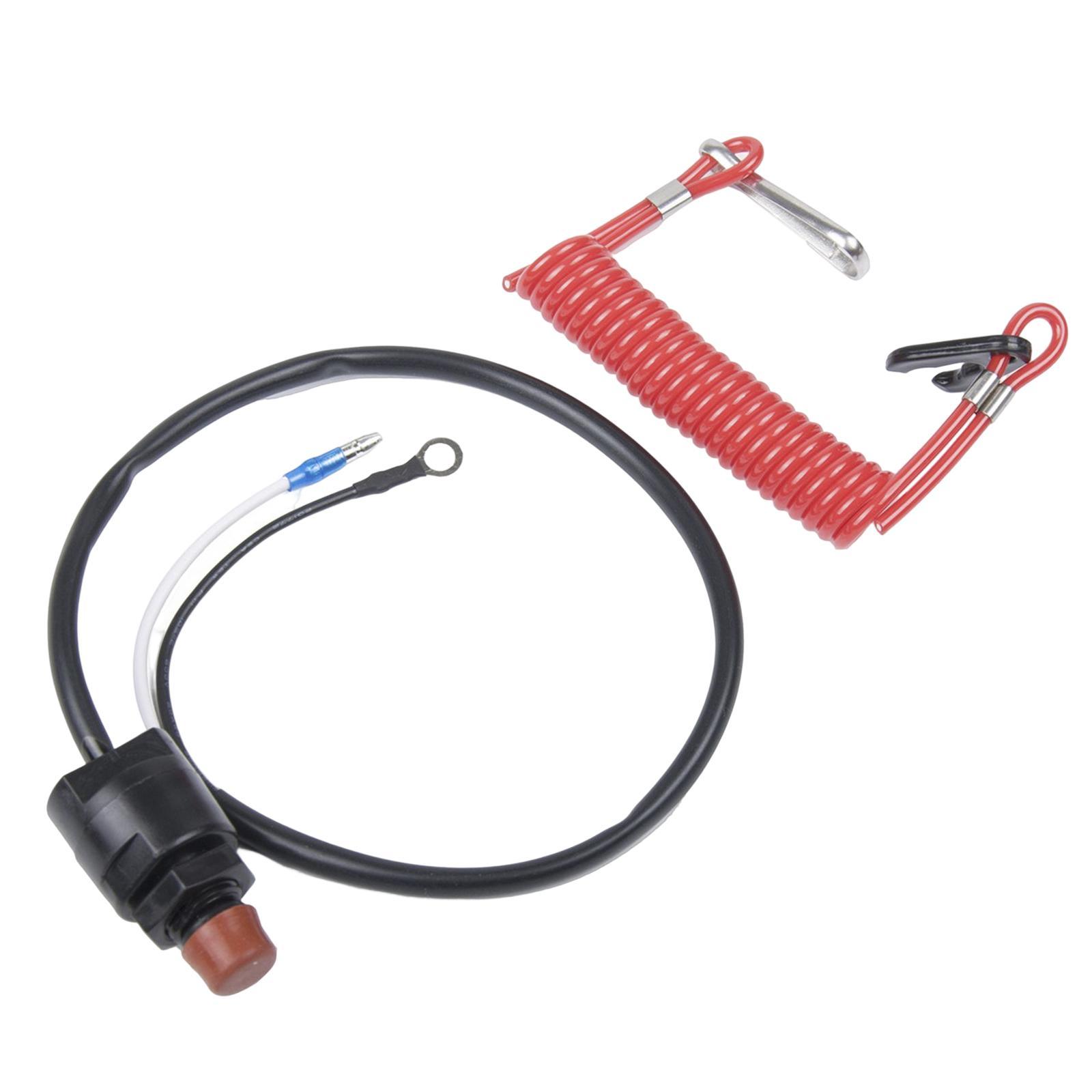 Engine Stop Kill Switch Cut Out Flameout Switch for Motorboat Boat Outboard