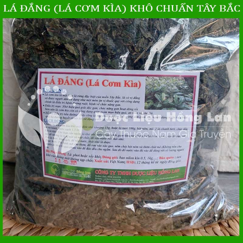 [Thượng hạng] 100G Lá Đắng (Lá Cơm Kìa) khô chuẩn rừng Tây Bắc