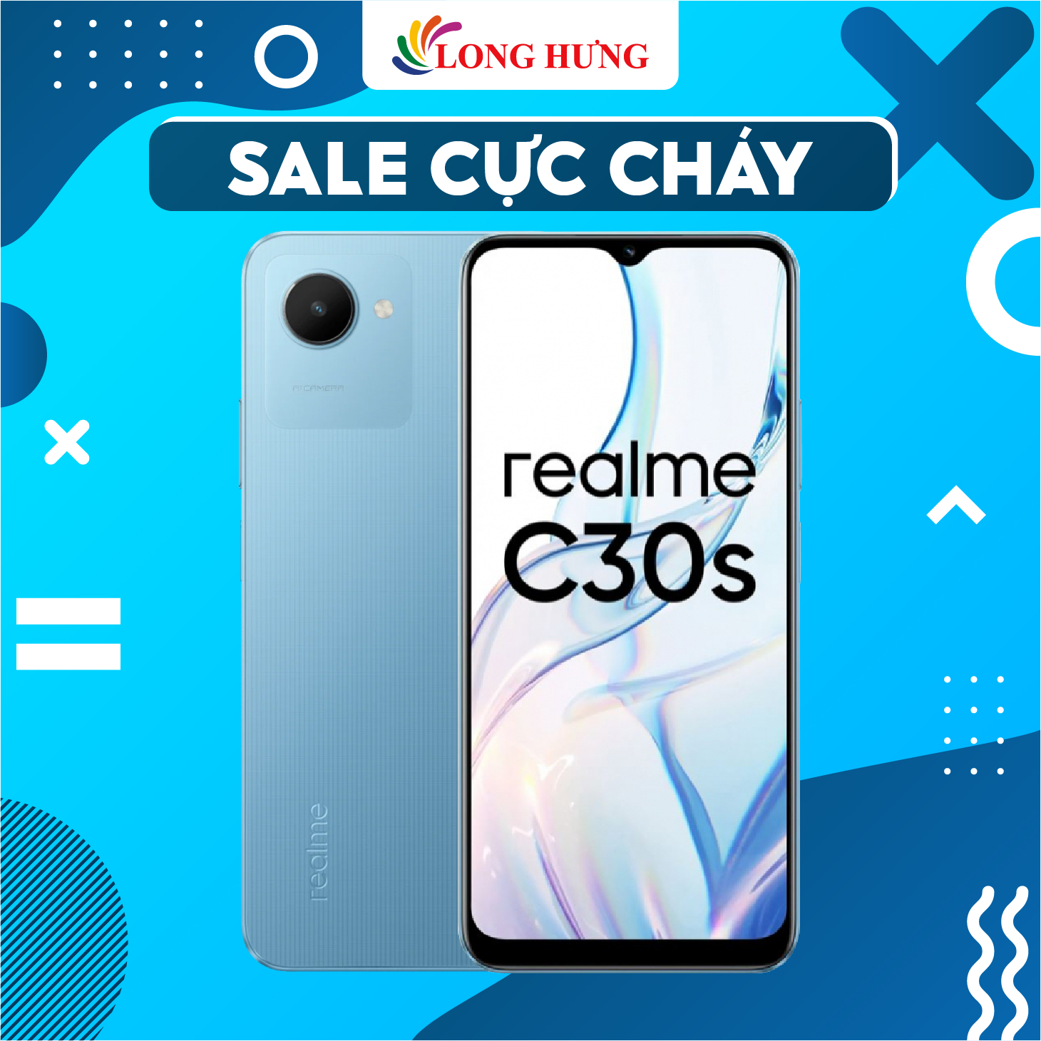 Điện thoại Realme C30s - Hàng chính hãng
