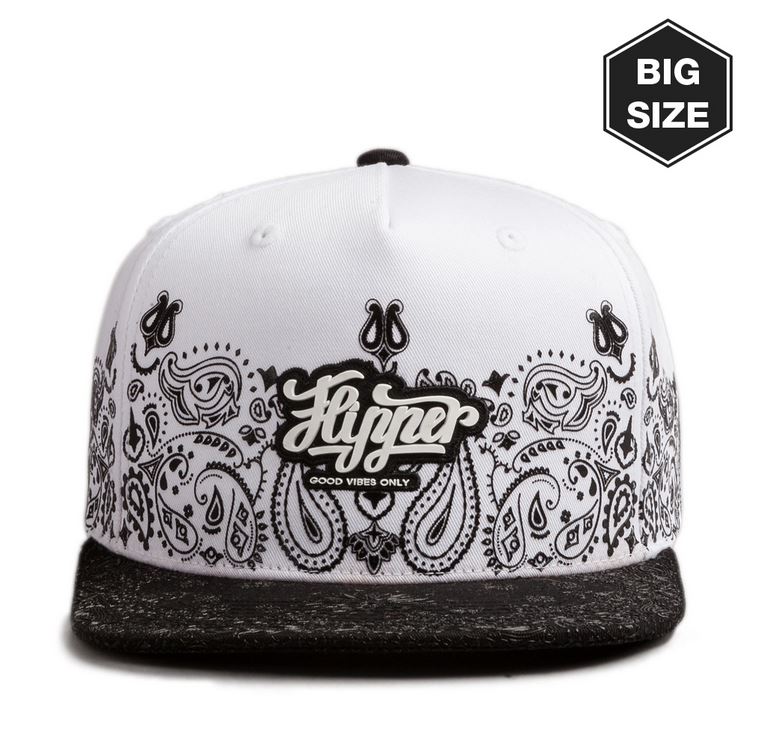 PREMI3R Mũ snapback  FLIPPER Rubber Paisley Mũ lưỡi trai phong cách hàn quốc nón thương hiệu chính hãng