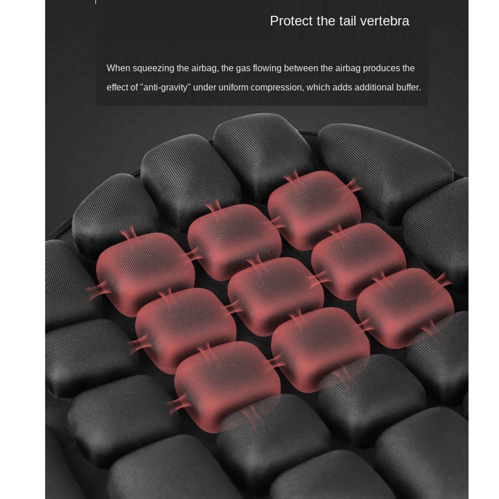 3X Sport Motorcycle Motorbike 3D Seat Air Cushion Pad Cover Universal