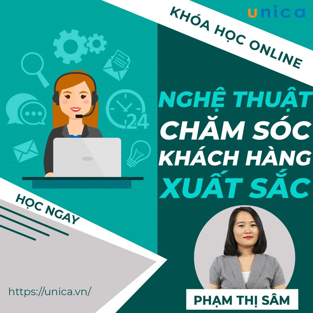 Khóa học SALE BÁN HÀNG- Nghệ thuật chăm sóc khách hàng xuất sắc UNICA.VN