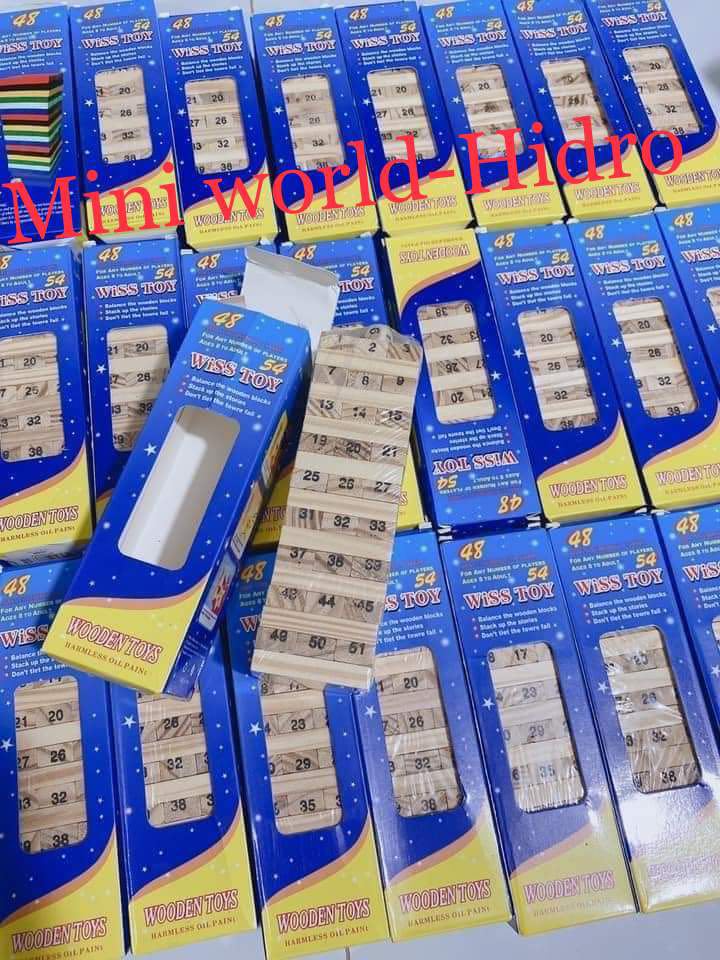 Đồ Chơi Rút Gỗ đẹp chắc chắn kèm xúc sắc